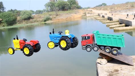 Jump River Tata Truck Dump Truck Sonalika Tractor JCB Crane