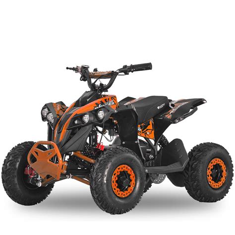 ATV Electric NITRO Eco Avenger 1000W 48V 6 Inch Portocaliu