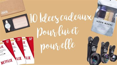 10 IdÉes Cadeaux Pour Lui Et Pour Elle Youtube