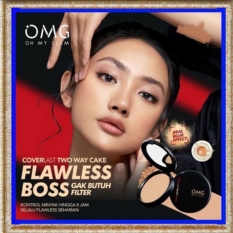 Jual OMG Oh My Glam Coverlast Two Way Cake 12 G Bedak Padat Kontrol