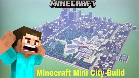 Minecraft Mini City Minecraft Mini City Build How To Build City