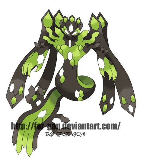 Mega Zygarde By Fer Gon On Deviantart