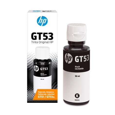 Botella De Tinta Hp Gt Black Vv Al Megasupplyrd