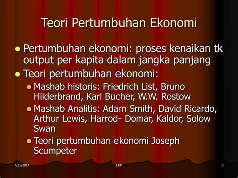 Teori Pertumbuhan Ekonomi Ppt Riset Riset