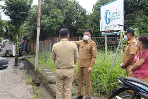 Walikota Andrei Angouw Cek Ricek Beberapa Lokasi Pasca Curah Hujan