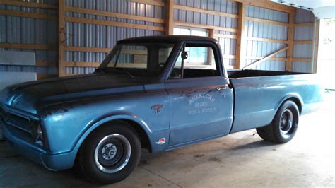 67 Chevy C10 Shop Truck Patina Paint Tubbed Classic Chevrolet C 10