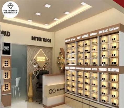 Optical Showroom Designing Eyewear Luxury Showroom Designing