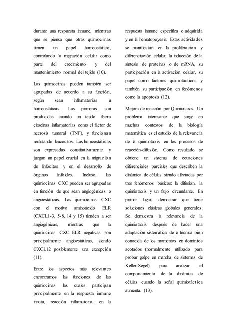 Quimiotaxis PDF