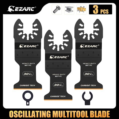 Ezarc Universal Multi Cutting Oscillating Tool Blades Carbide For Hard