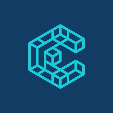 Letter C Block Modern Geometric Logo Design 21378882 Vector Art At Vecteezy