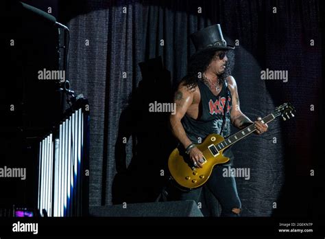 Guns Roses Guitarist Slash Performs Banque De Photographies Et Dimages