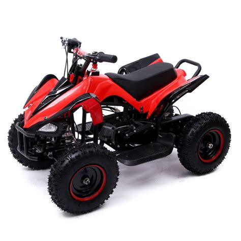 Детский квадроцикл бензиновый ATV R6.40 - 49cc, цвет красный (5440169 ...