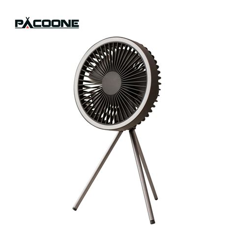 Pacoone Ok Fonksiyonlu Tripod Fan A K Kamp Ta Nabilir Fan Usb Arj