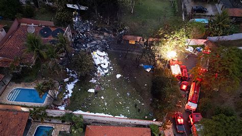 Rectifican el número de muertos en accidente aéreo en Brasil Eran 61