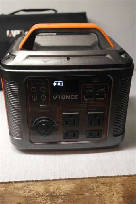 Vtonce Portable Power Station P302 With Folding Panel Ebay