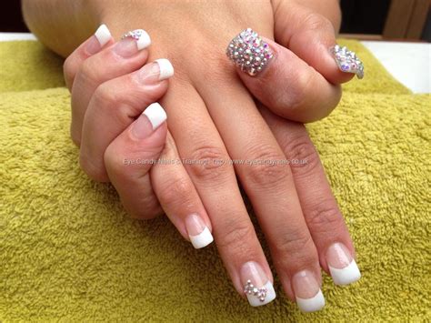 Eye Candy Nails And Training Full Set Of Acrylic With Full Swarovski