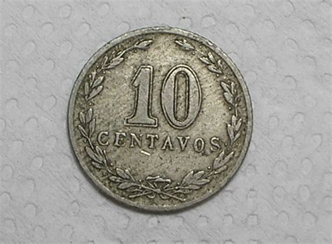 Argentina 10 Centavos 1905 Co Ni Box32 Casa Do Colecionador