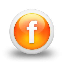 Orange Facebook Logo - LogoDix