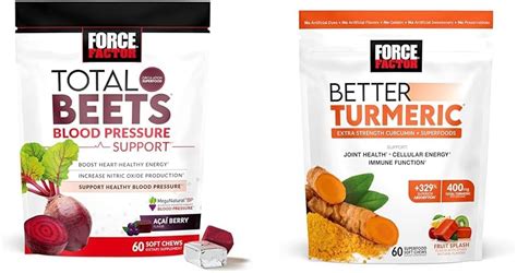 Force Factor Total Beets Blood Pressure Support Supplements