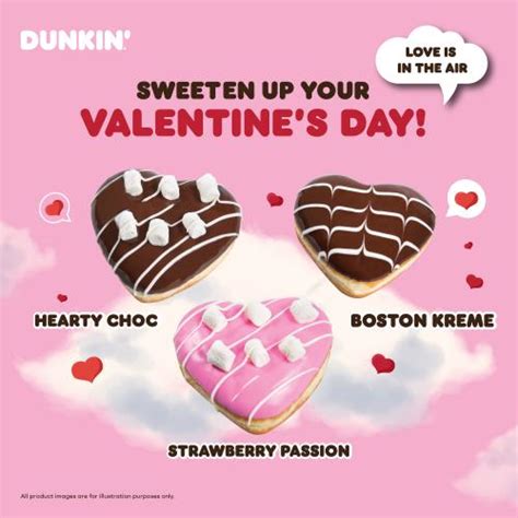 Dunkin' Donuts Valentine's Day Donuts