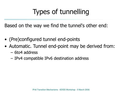 Ppt Ipv Transition Mechanisms Their Security And Management