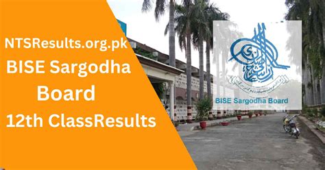 BISE Sargodha Board 12th Class Result 2024 By Name Roll No