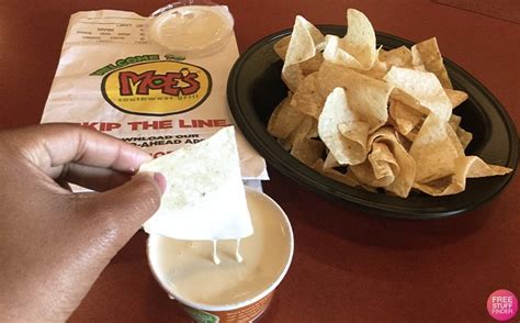 Free Moe’s Southwest Grill Queso Free Stuff Finder