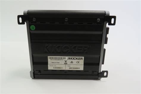 Kicker Cxa W Peak W Rms Cx Series Class D Monoblock Amplifier