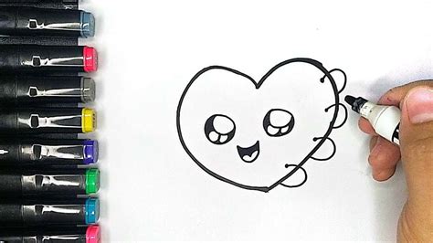 How To Draw Note Book Heart Shape Notebook Step By Step Drawing