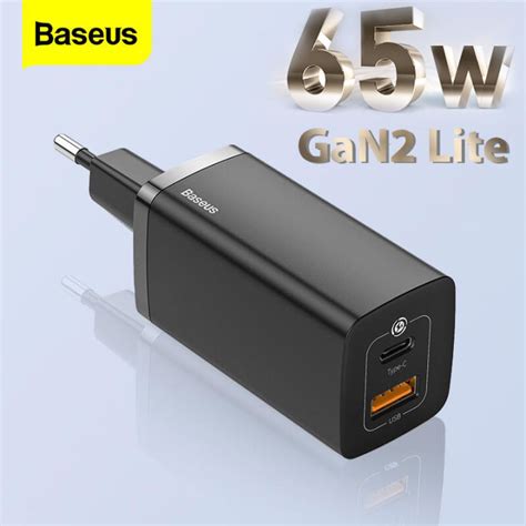 Baseus W Gan Lite Quick Usb C Charger Pd Qc Afc Scp Quick