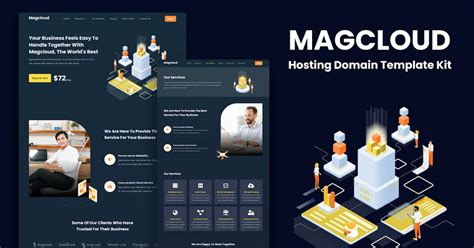 Magcloud – Hosting Domain Elementor Template Kit 1.0.0 - Club WPress