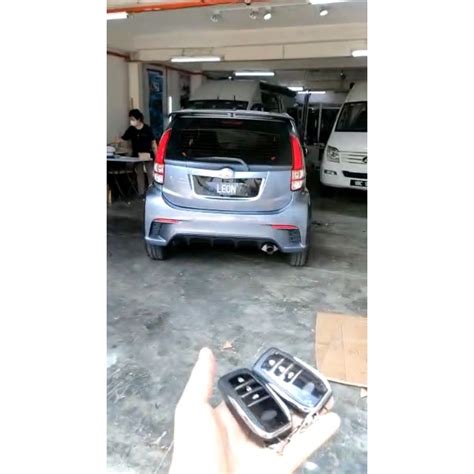 Leon Perodua Myvi Icon Lagi Best Pke Fully Keyless Intelligent Smart