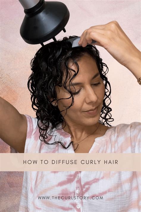 How To Diffuse Curly Hair 5 Techniques To Try The Curl Story