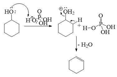 Cyclohexanol Dehydration