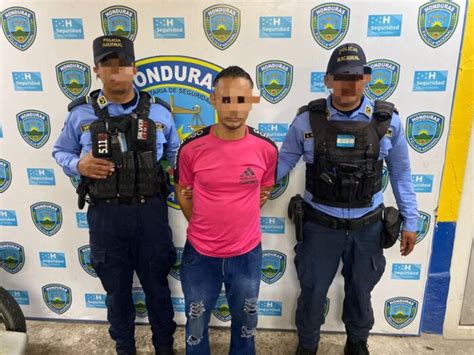 Policía de la UMEP N 7 captura a ciudadano en SPS por quebrantamiento