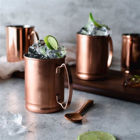 Libbey Moscow Mule Copper Mugs Set Of Pk Pick N Save