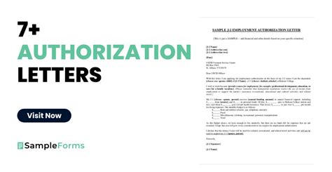 Choose From 10 Free Authorization Letter Sample And 42 Off