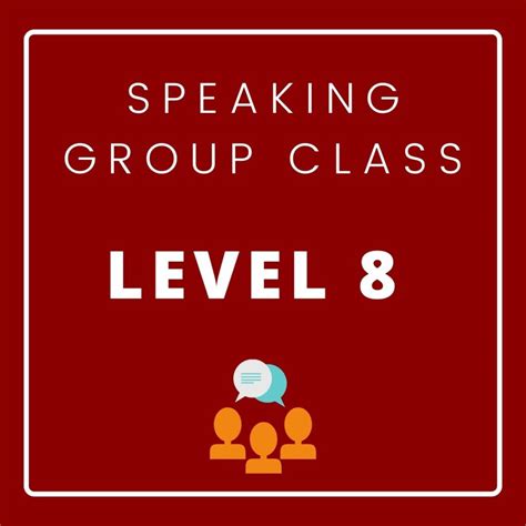 Speaking Group Class Level 8 เรียนภาษาอังกฤษออนไลน์ Engnow