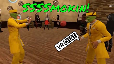 The Mask Visits Vrchat Black Cat Moments Youtube