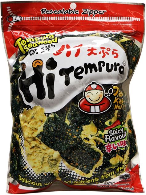 Amazon Hi Tempura Tempura Seaweed Spicy Flavor Oz Pack