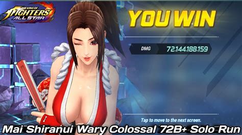 King Of Fighter All Star Wary Colossal 72B Easy With Ex XV Mai