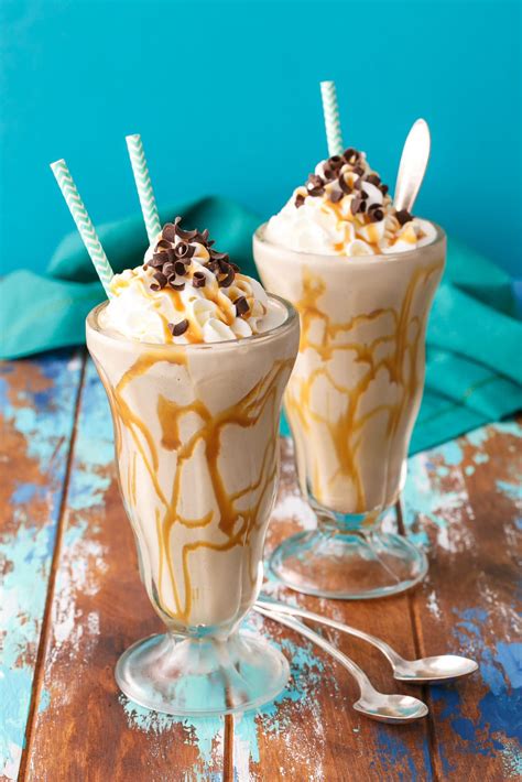 Cold Brew Caramel Coffee Milkshakes Love And Olive Oil