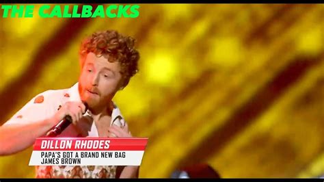 Dillon Rhodes Sings A James Brown Hit The Callbacks The Voice