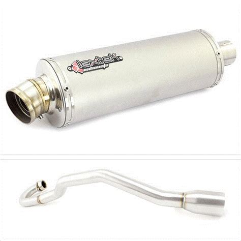 Lextek Lextek Op Matt S Steel Exhaust System Mm For Lexmoto