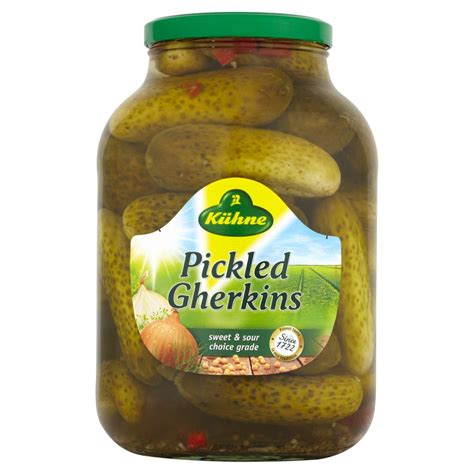 Kühne Pickled Gherkins 2450g Bb Foodservice