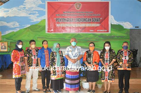 Biro Kesra Provinsi Maluku Gelar Penyuluhan Lingkungan Sehat