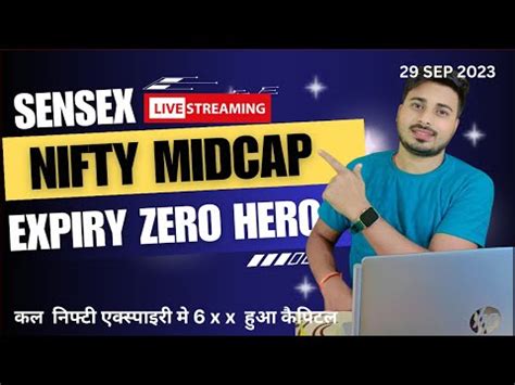 Nifty Midcap Select Live Trading Sensex Expiry Midcap Zero Hero