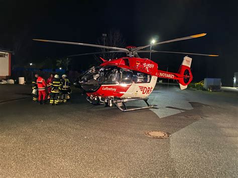 Ausleuchtung Hubschrauberlandeplatz Freiwillige Feuerwehr Kellinghusen