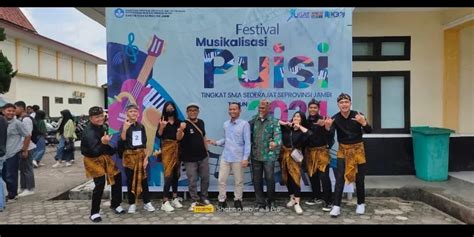 Rebut Juara 1 Musikalisasi Puisi 12 PM Merangin Lolos Ketingkat