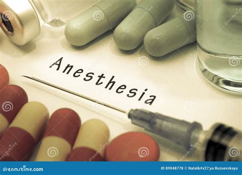 Anesthesia Stock Photo Image Of Technology Illness 89048778